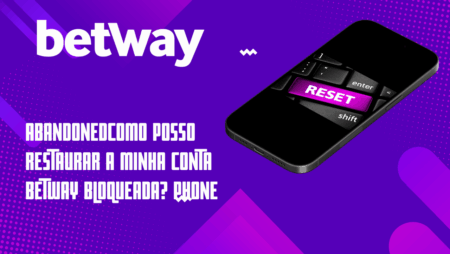 Como posso restaurar a minha conta Betway bloqueada?