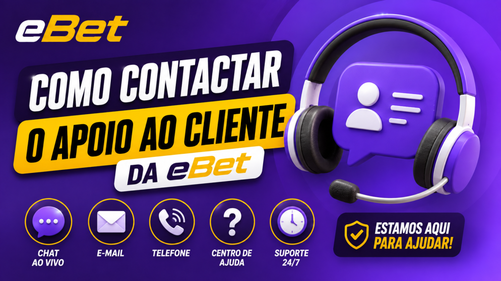 Como contactar o apoio ao cliente da eBet