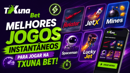 Melhores jogos instantâneos para jogar na Txuna Bet